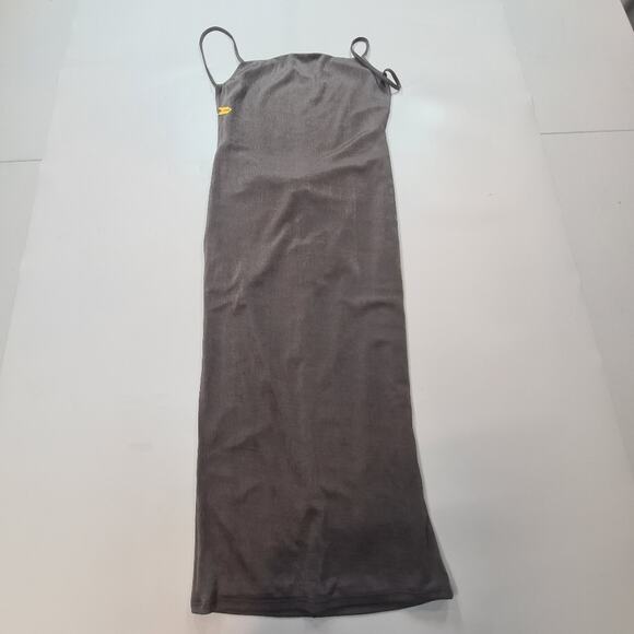 Michael Costello x REVOLVE Talia Midi Dress in Light Grey Small - Picture 2 of 14